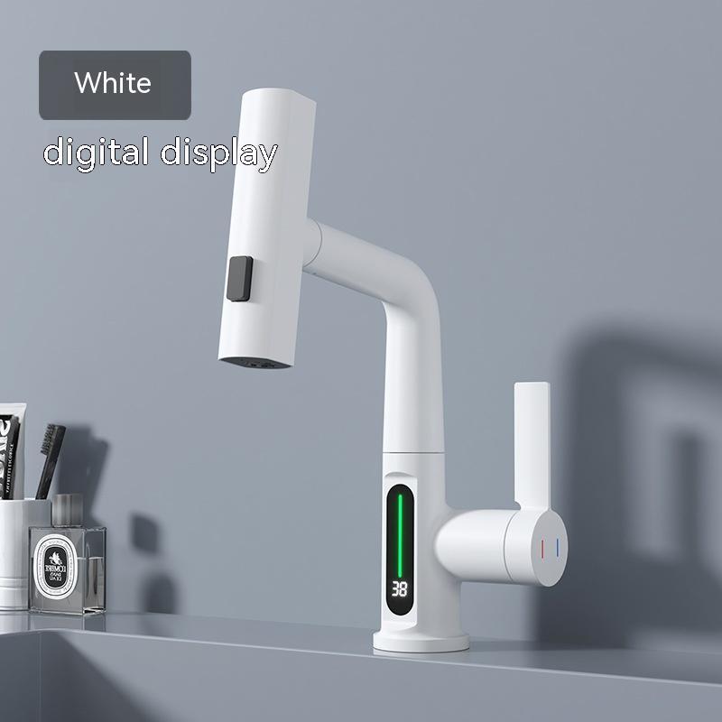 Grifo Inteligente con Pantalla Digital y Cabezal Extraíble – Tecnología y Elegancia en un Solo Producto
