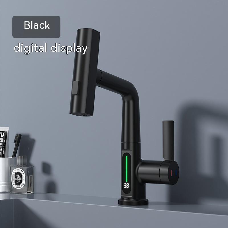 Grifo Inteligente con Pantalla Digital y Cabezal Extraíble – Tecnología y Elegancia en un Solo Producto