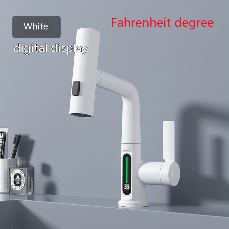 Grifo Inteligente con Pantalla Digital y Cabezal Extraíble – Tecnología y Elegancia en un Solo Producto